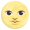 Full Moon With Face emoji on Emojione